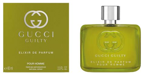 gucci guilty elixir de parfum|gucci guilty elixir homme.